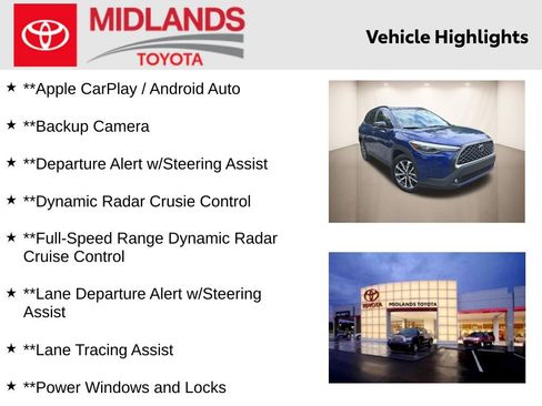 Used 2025 Toyota Corolla Cross XLE w/ Convenience Package AWD/4WD image 2
