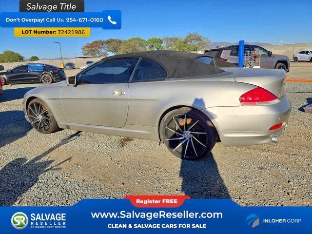 Used 2005 BMW 645Ci Convertible RWD image 3
