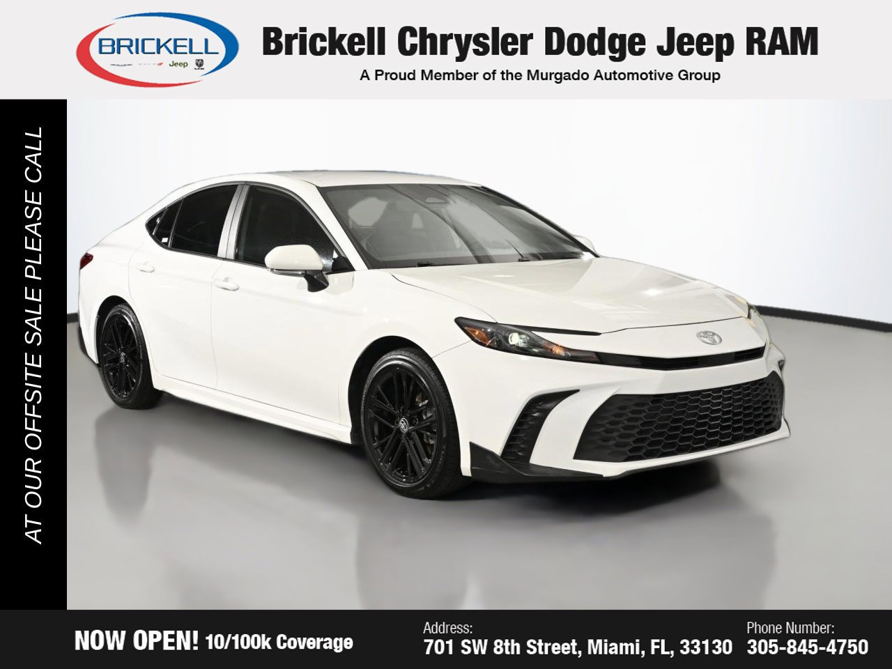 Used 2025 Toyota Camry SE w/ Multimedia Upgrade Package FWD image 7