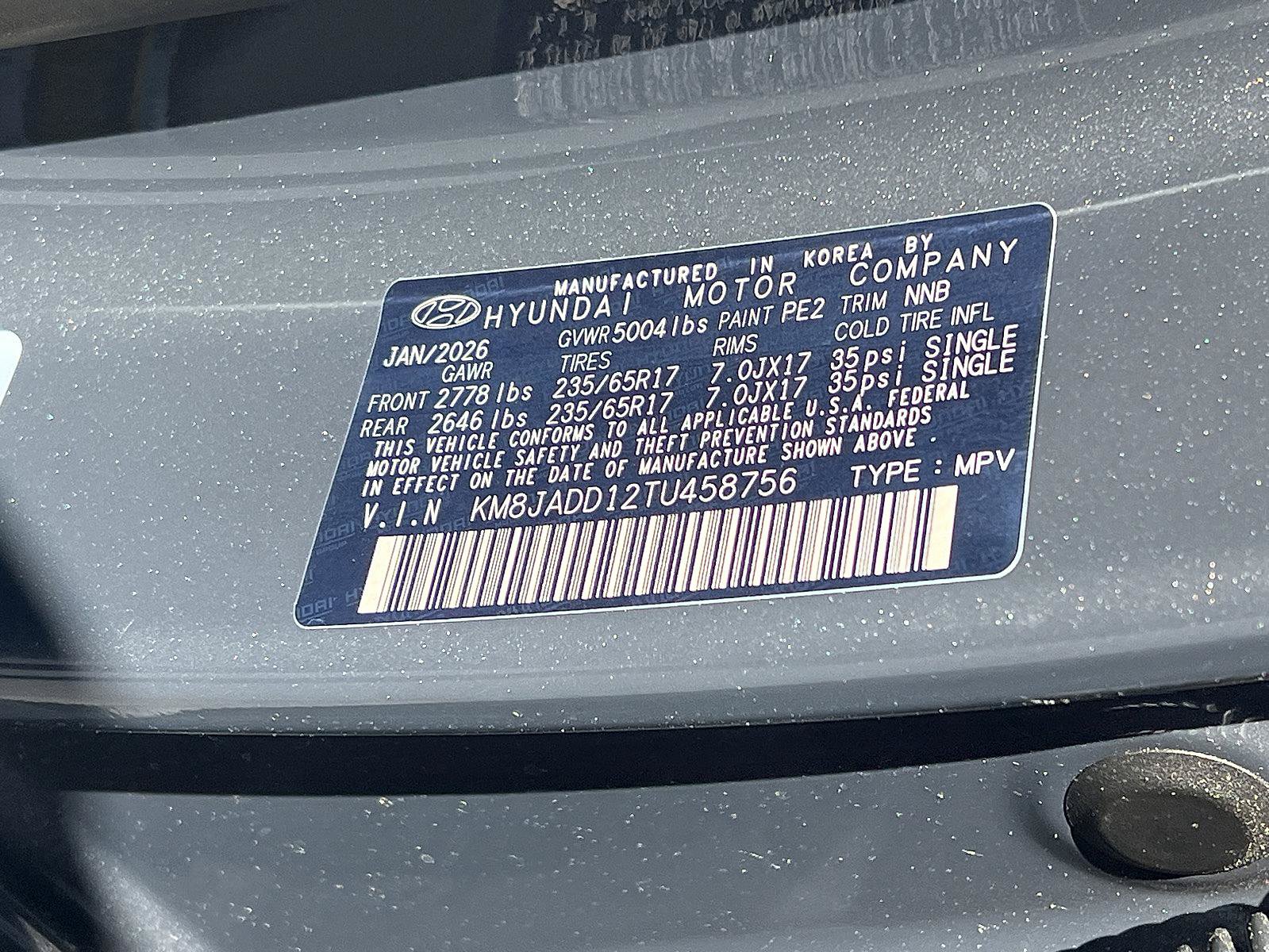 New 2026 Hyundai Tucson Blue SE AWD/4WD image 18