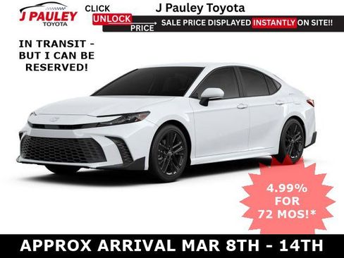 New 2026 Toyota Camry SE image 1