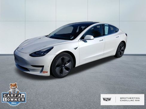Used 2020 Tesla Model 3 Long Range AWD/4WD image 1