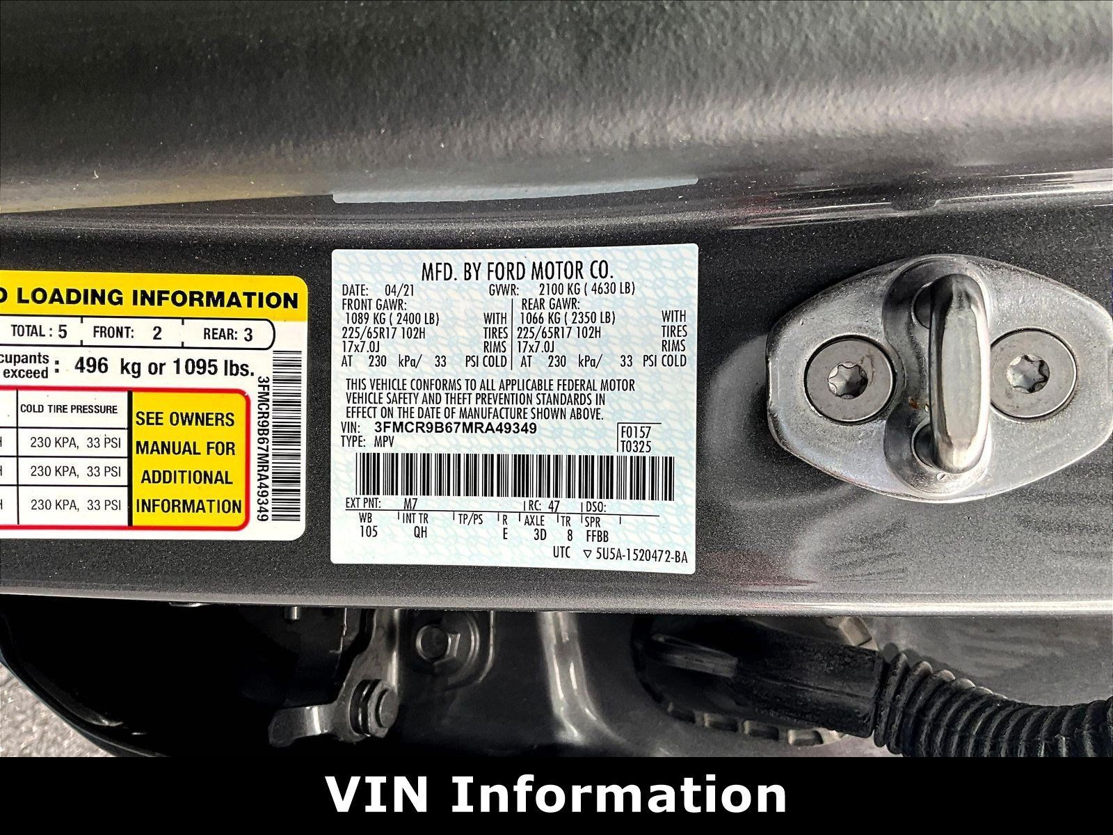 Used 2021 Ford Bronco Sport Big Bend AWD/4WD image 18