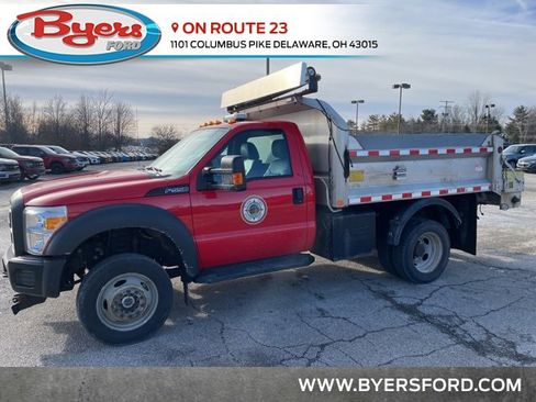 Used 2016 Ford F550 4x4 Regular Cab Super Duty w/ Power Equipment Group image 1
