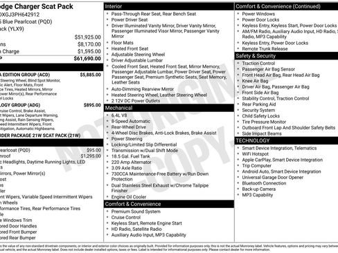 Used 2023 Dodge Charger Scat Pack w/ Daytona Edition Group RWD image 4