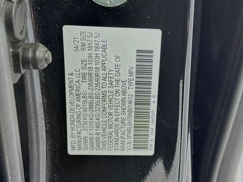 Certified 2022 Honda Odyssey EX-L image 33
