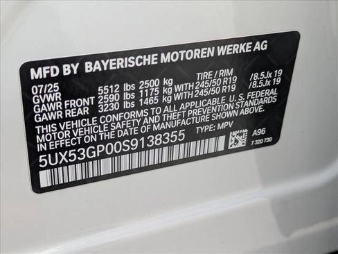 Used 2025 BMW X3 xDrive30i w/ Convenience Package image 25