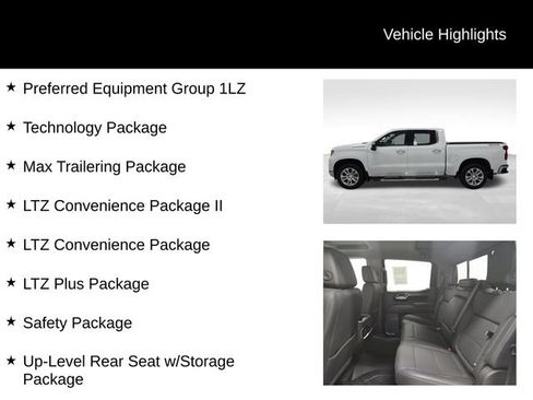 Certified 2022 Chevrolet Silverado 1500 LTZ w/ Technology Package image 28