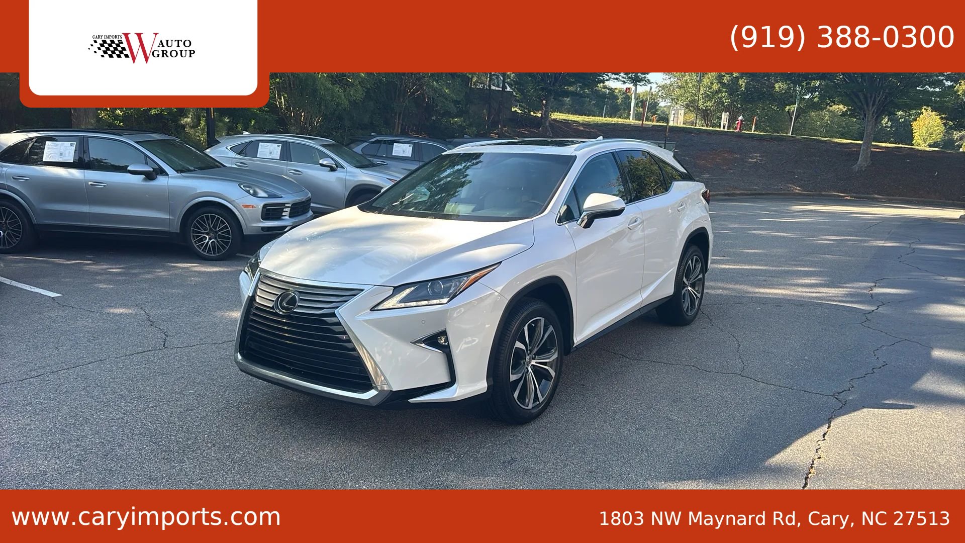 Used 2017 Lexus RX 350 FWD w/ Premium Package image 1
