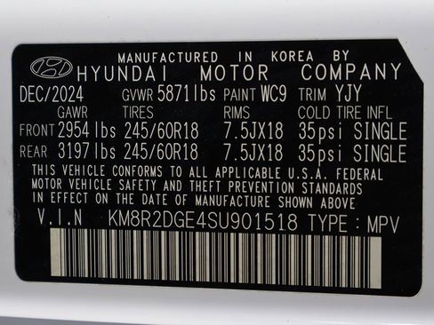 Used 2025 Hyundai Palisade SEL AWD/4WD image 48