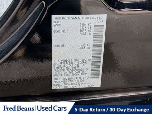 Used 2024 Nissan Altima 2.5 SV image 31