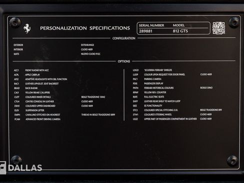 Used 2023 Ferrari 812 GTS Base image 37