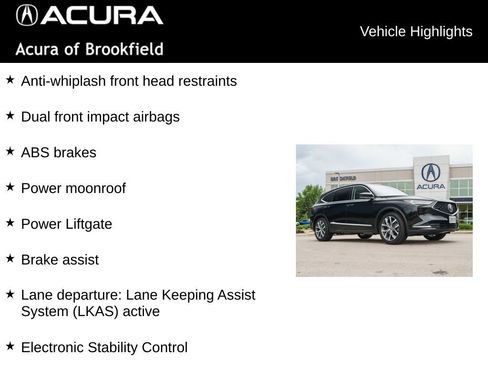 Certified 2023 Acura MDX SH-AWD w/ Technology Package image 12