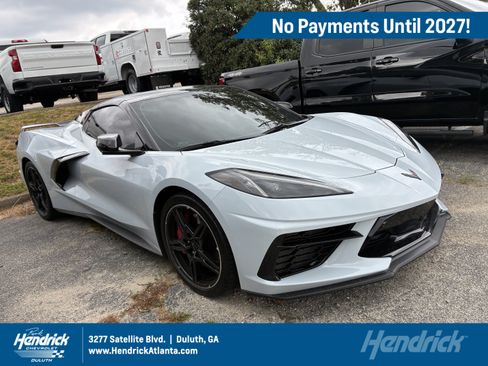 Used 2021 Chevrolet Corvette Stingray Premium Conv w/ Z51 Performance Package RWD image 1
