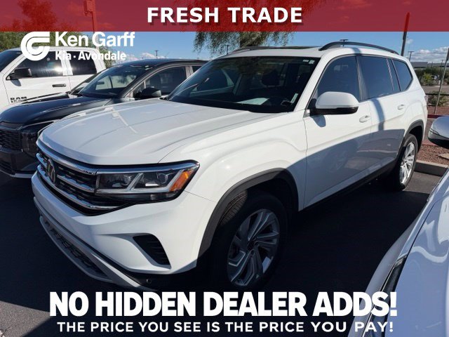 Used 2021 Volkswagen Atlas SE w/ Panoramic Sunroof Package FWD image 1