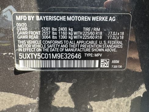 Used 2021 BMW X3 xDrive30i w/ Convenience Package AWD/4WD image 33