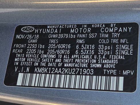 Used 2019 Hyundai Kona SE FWD image 12