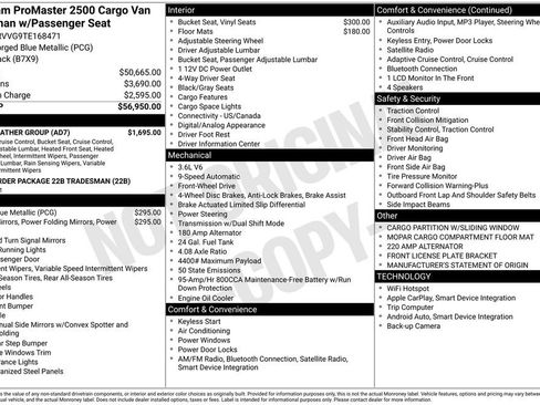 New 2026 RAM ProMaster 2500 w/ Cold Weather Group image 6