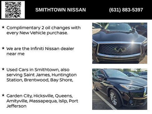 Used 2021 INFINITI QX50 Luxe w/ Cargo Package AWD/4WD image 3
