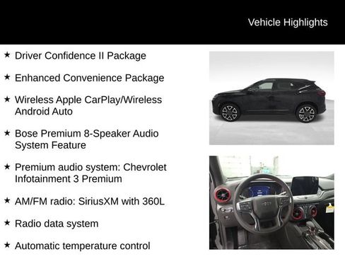 New 2026 Chevrolet Blazer RS w/ Driver Confidence II Package image 27