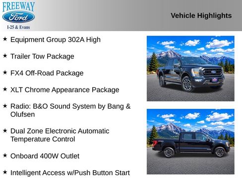 Used 2023 Ford F150 XLT w/ Equipment Group 302A High AWD/4WD image 2