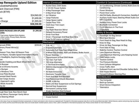 Used 2021 Jeep Renegade Sport image 11