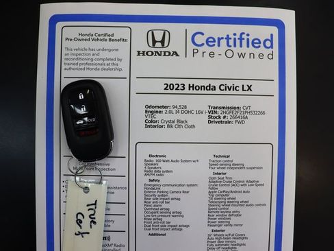 Certified 2023 Honda Civic Sport image 4