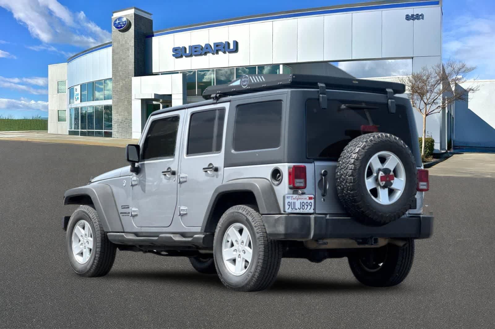 Used 2017 Jeep Wrangler Unlimited Sport w/ Quick Order Package 24S AWD/4WD image 8