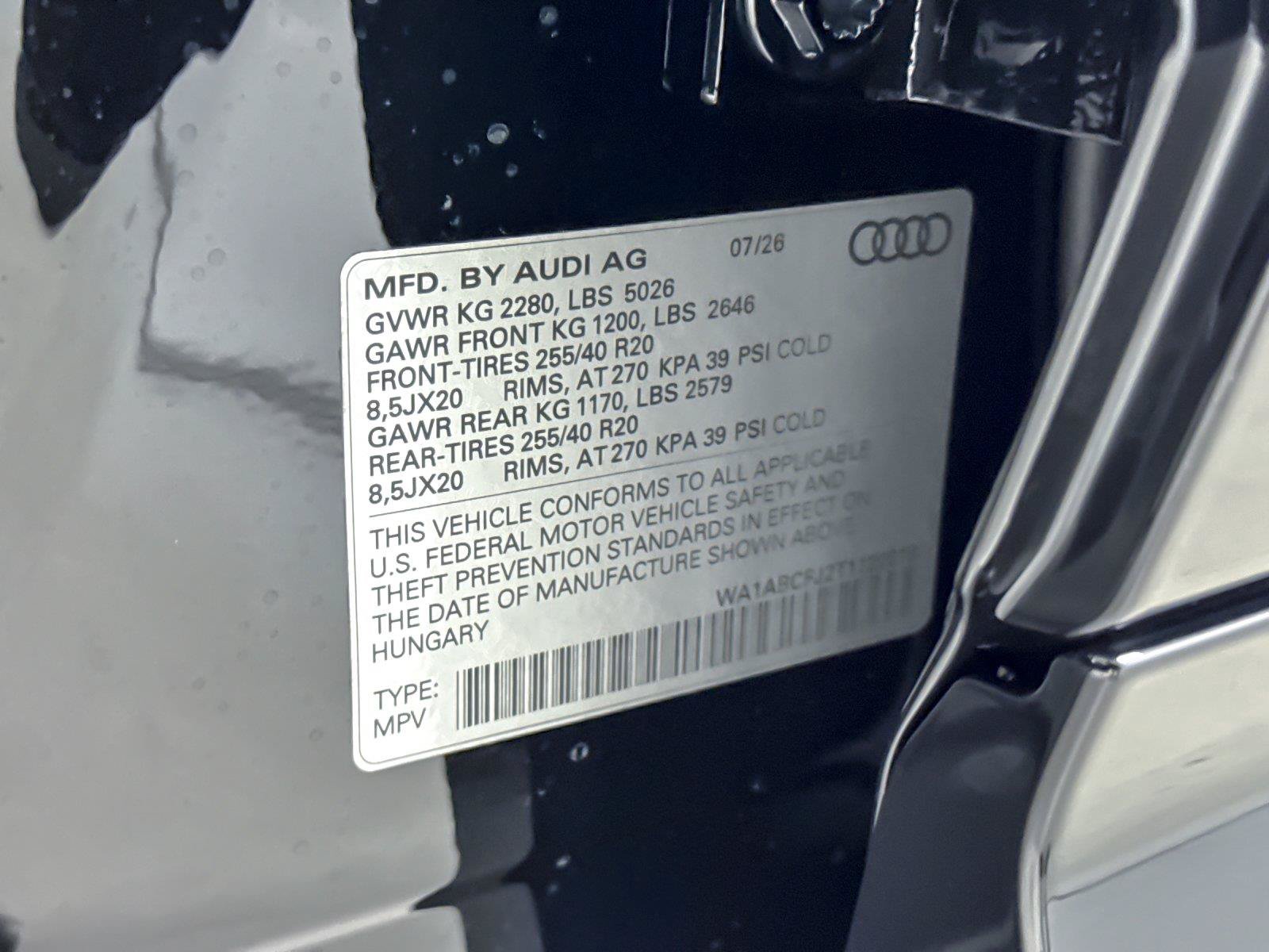 New 2026 Audi Q3 quattro 2.0T AWD/4WD image 28