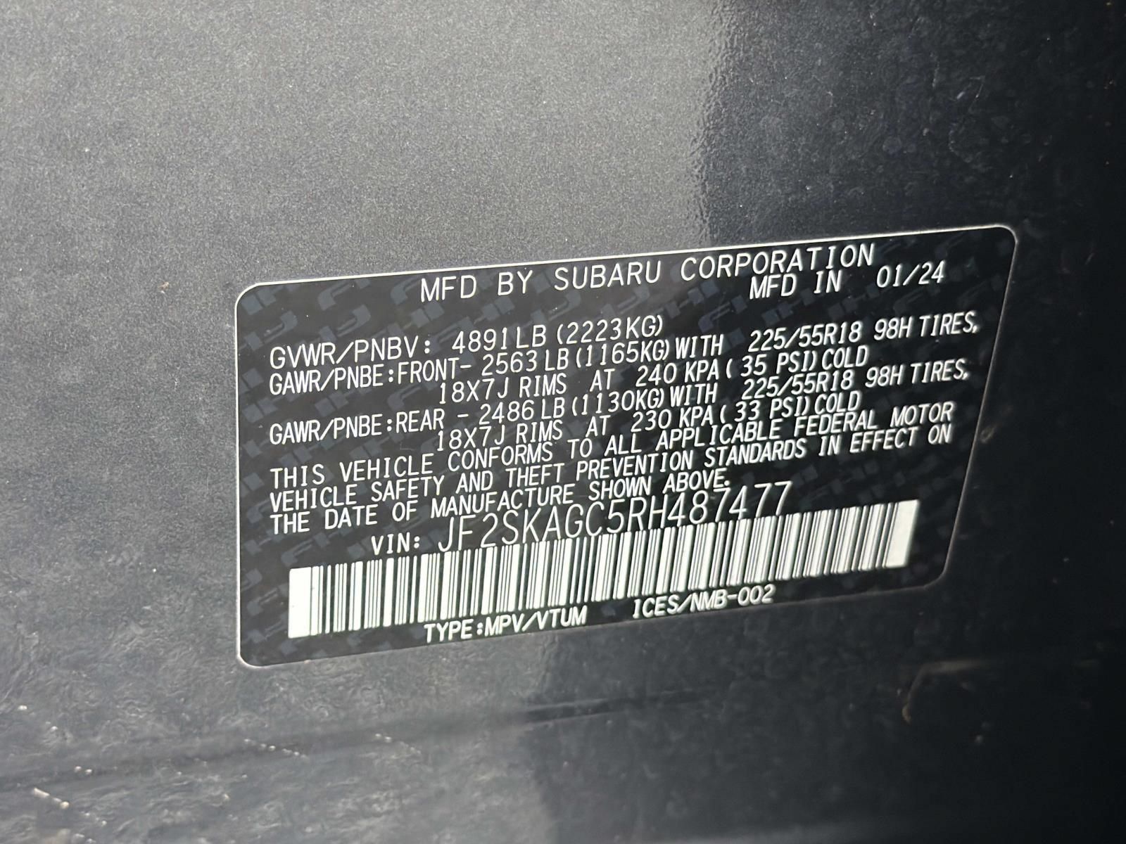Used 2024 Subaru Forester Sport AWD/4WD image 37