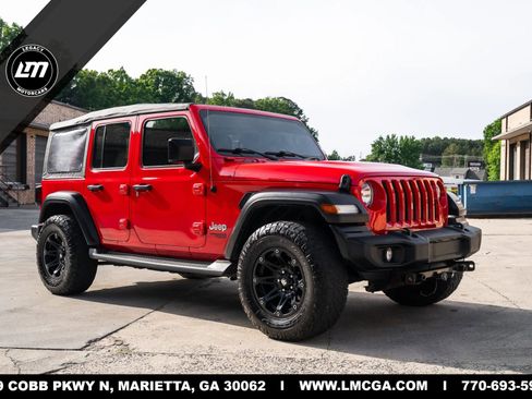 Used 2018 Jeep Wrangler Unlimited Sport AWD/4WD image 1