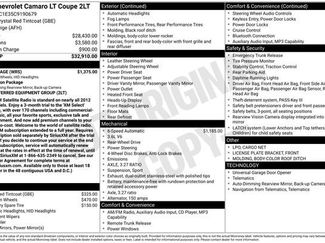 Used 2012 Chevrolet Camaro LT w/ RS Package video 2