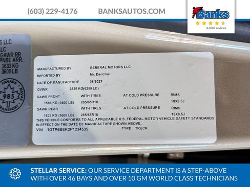 Certified 2023 GMC Canyon Elevation w/ Convenience Package image 8