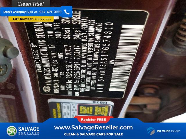 Used 2015 Kia Sorento LX FWD image 17