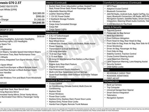 Certified 2025 Genesis G70 2.5T image 15