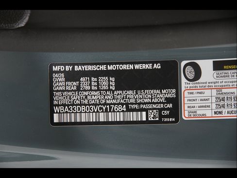 Used 2027 BMW 430i Convertible w/ M Sport Package RWD image 25