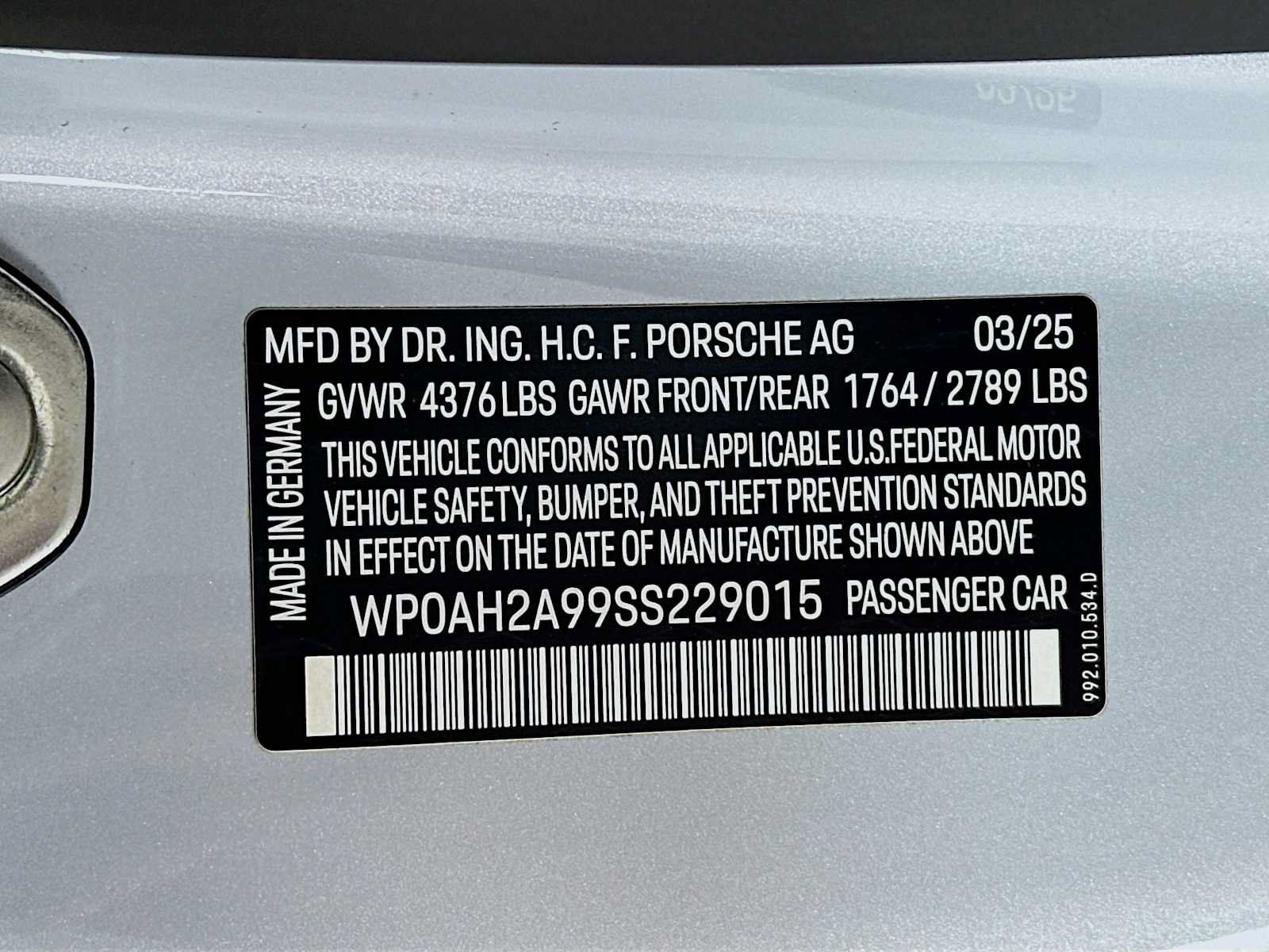 Certified 2025 Porsche 911 Carrera S RWD image 32