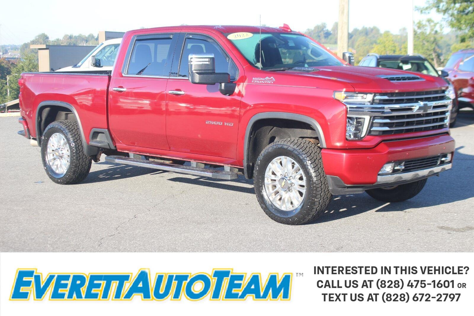 Used 2022 Chevrolet Silverado 2500 High Country w/ Z71 Off-Road Package AWD/4WD image 1
