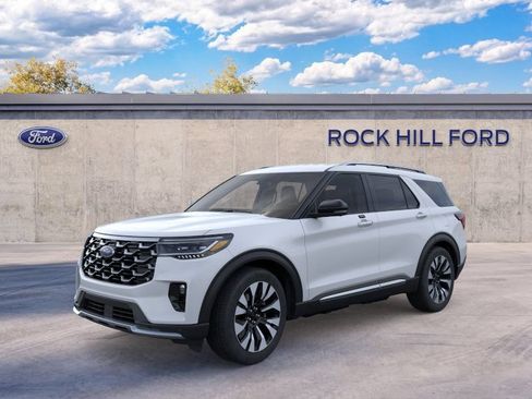 New 2026 Ford Explorer Platinum w/ LUX Leather Package AWD/4WD image 2