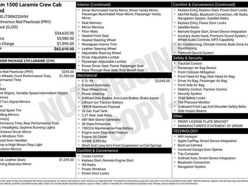 Used 2024 RAM 1500 Laramie RWD image 17