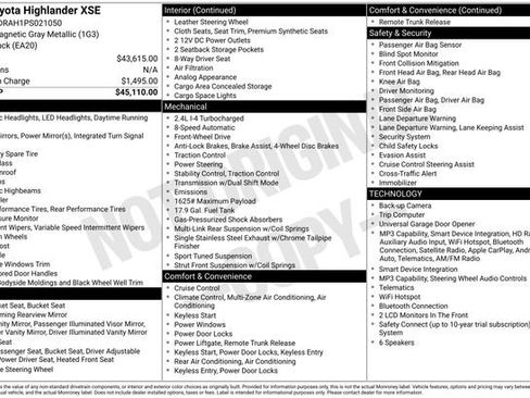 Used 2023 Toyota Highlander XSE FWD image 3