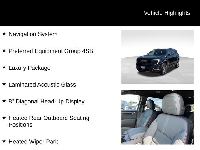 New 2026 GMC Acadia AT4 w/ Luxury Package AWD/4WD image 8