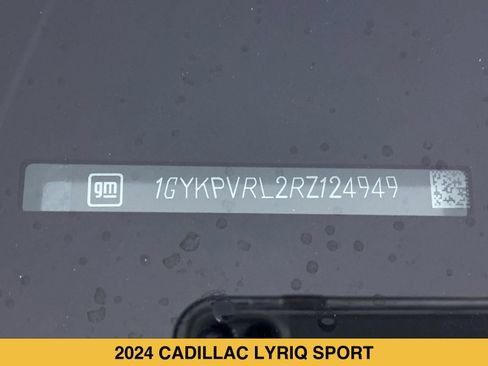 Certified 2024 Cadillac Lyriq Sport AWD/4WD image 16