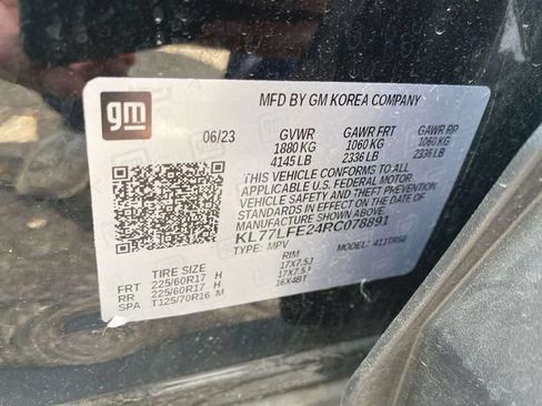 Used 2024 Chevrolet Trax LS w/ LS Convenience Package FWD image 5