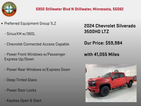Used 2024 Chevrolet Silverado 3500 LTZ w/ LTZ Plus Package image 5