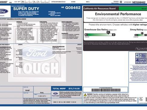Certified 2022 Ford F350 Lariat w/ Lariat Value Package AWD/4WD image 16