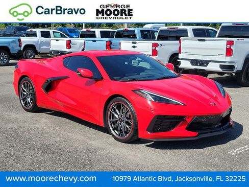 Certified 2024 Chevrolet Corvette Stingray Preferred Cpe w/ Z51 Performance Package RWD image 1