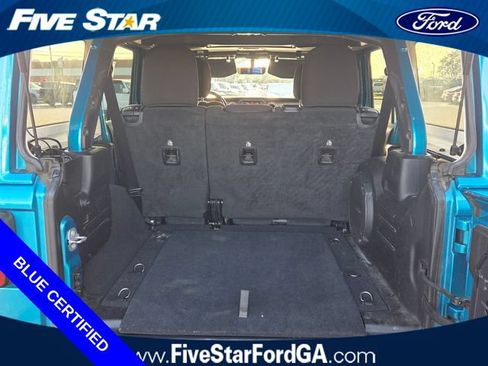 Used 2020 Jeep Wrangler Unlimited Sahara w/ Uconnect 4C Nav & Sound Group AWD/4WD image 7