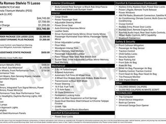 Used 2019 Alfa Romeo Stelvio Ti Lusso w/ Quick Order Package 22X Lusso video 2