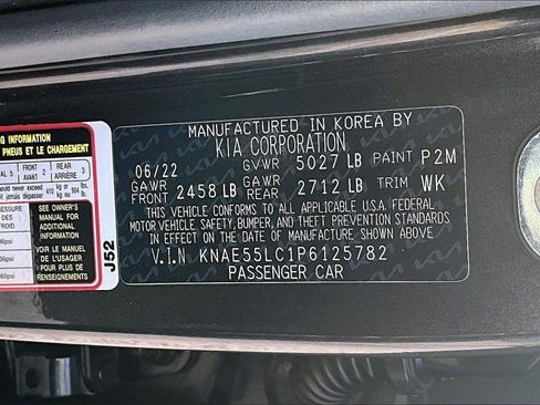 Certified 2023 Kia Stinger GT2 w/ Red Interior Color Package image 35